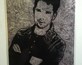Damien Molony gum wrapper art print