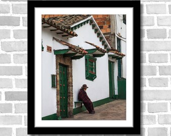 Rural Colombian Village, Photograph; Mongue, Boyacá, Colombia (Fine art photos of various sizes including 8x10, 11x14 & small/large prints)