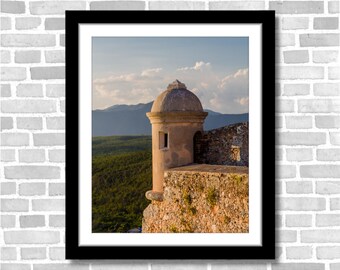 Cuban Colonial Castle Photograph; Castillo del Morro, Santiago, Cuba (Fine art photo, various sizes incl. 8x10, 11x14 & small/large prints)