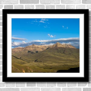 Patagonian Mountain Scene, Photograph; El Chalten, Argentina (Fine art photos of various sizes including 8x10, 11x14 & small/large prints)