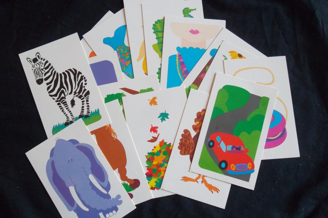 Vintage 1993 Alphabet Flash Cards Etsy India
