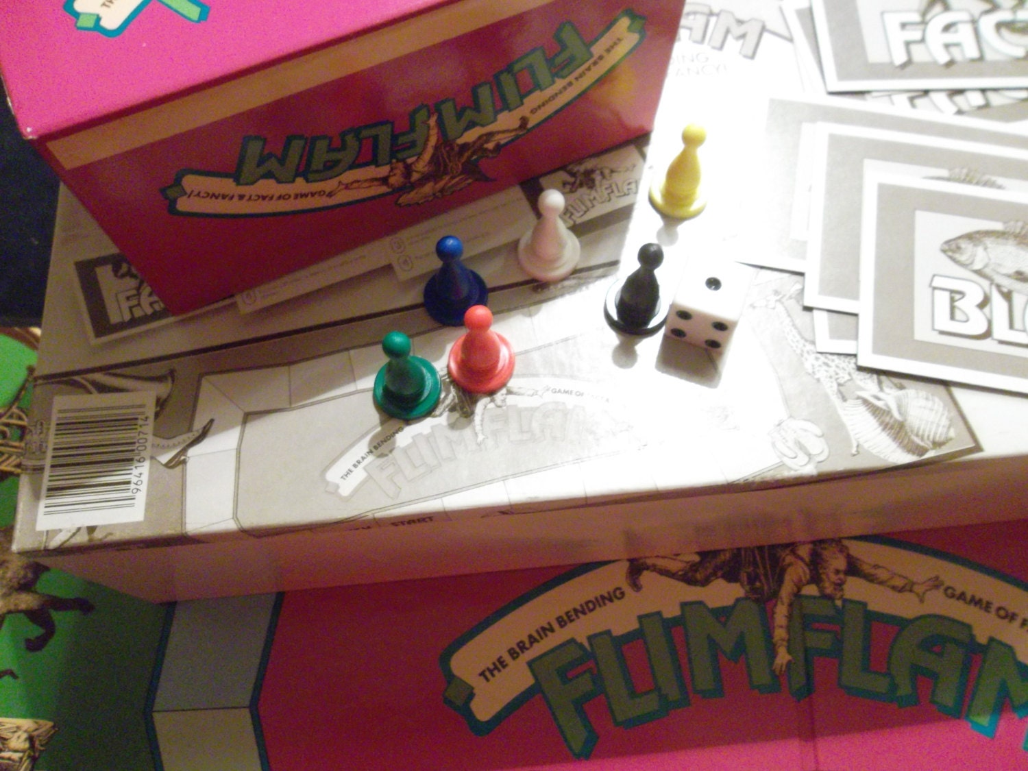 Vintage 1990 Flim Flam Board Game Ages 12 and Up 26 Etsy Australia