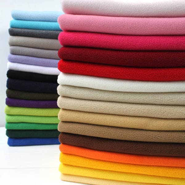 30 colors Polar Fleece Fabric Apparel Fabric Baby Kids Shoes Fabric Quality Fabric & Material