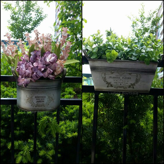 Items similar to Outdoor faux plant decor (includes planter) on Etsy