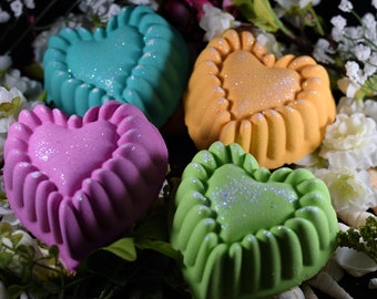 Bath Bombs***Set of 4***6 Ounces Each***Foaming***Colored Water***Pick Your Color***Pick Your Fragrance***Superior Quality