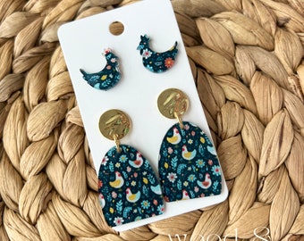 Chicken Lady Earrings