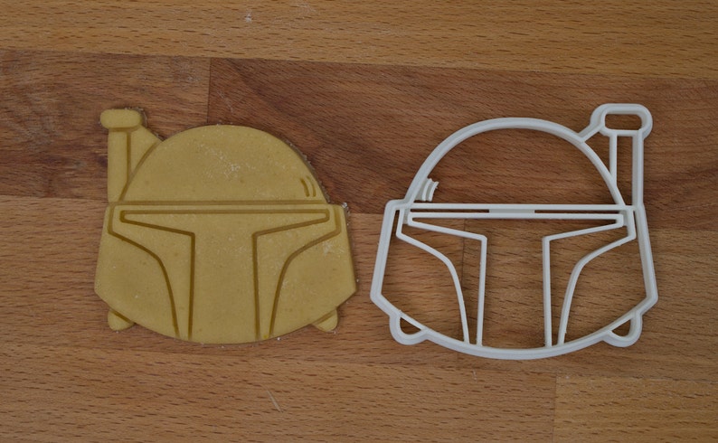 Cookie Cutter Star Wars Tsum Tsum Cookie Cutter Boba Fett Inspired Cookie Cutter Fondant Cutter Marzipan Cutter