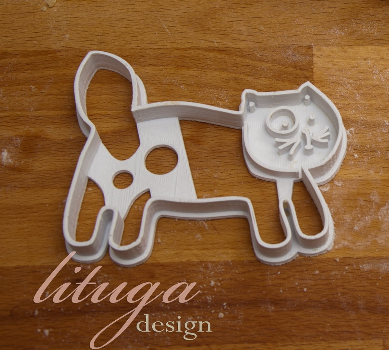 Cat Cookie Cutter Animal Shaped Cookie Cutter Cat Kitten Etsy