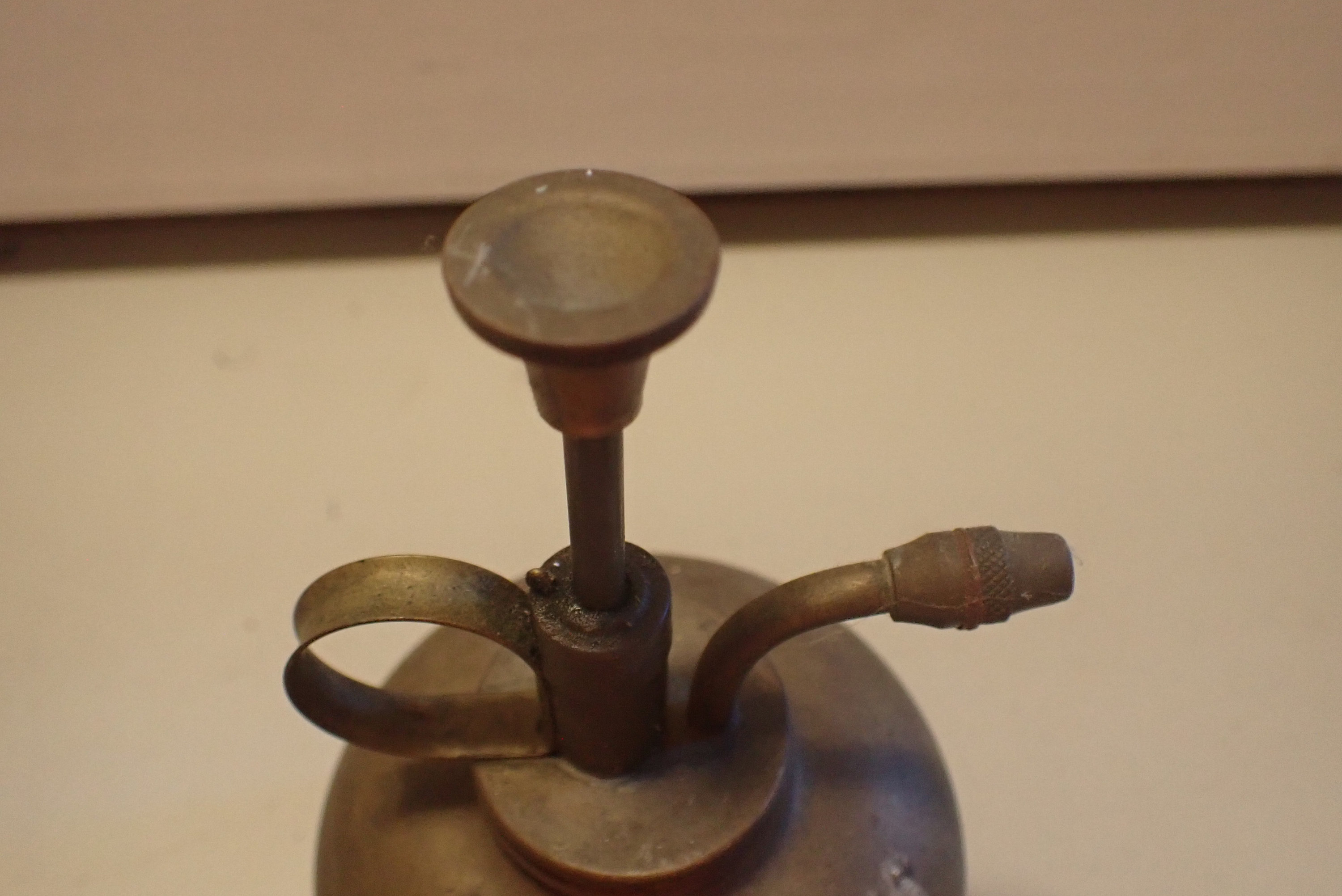 Vintage Top Pump Finger Type Oiler Oil Can Oil Pump Copper 5 Etsy