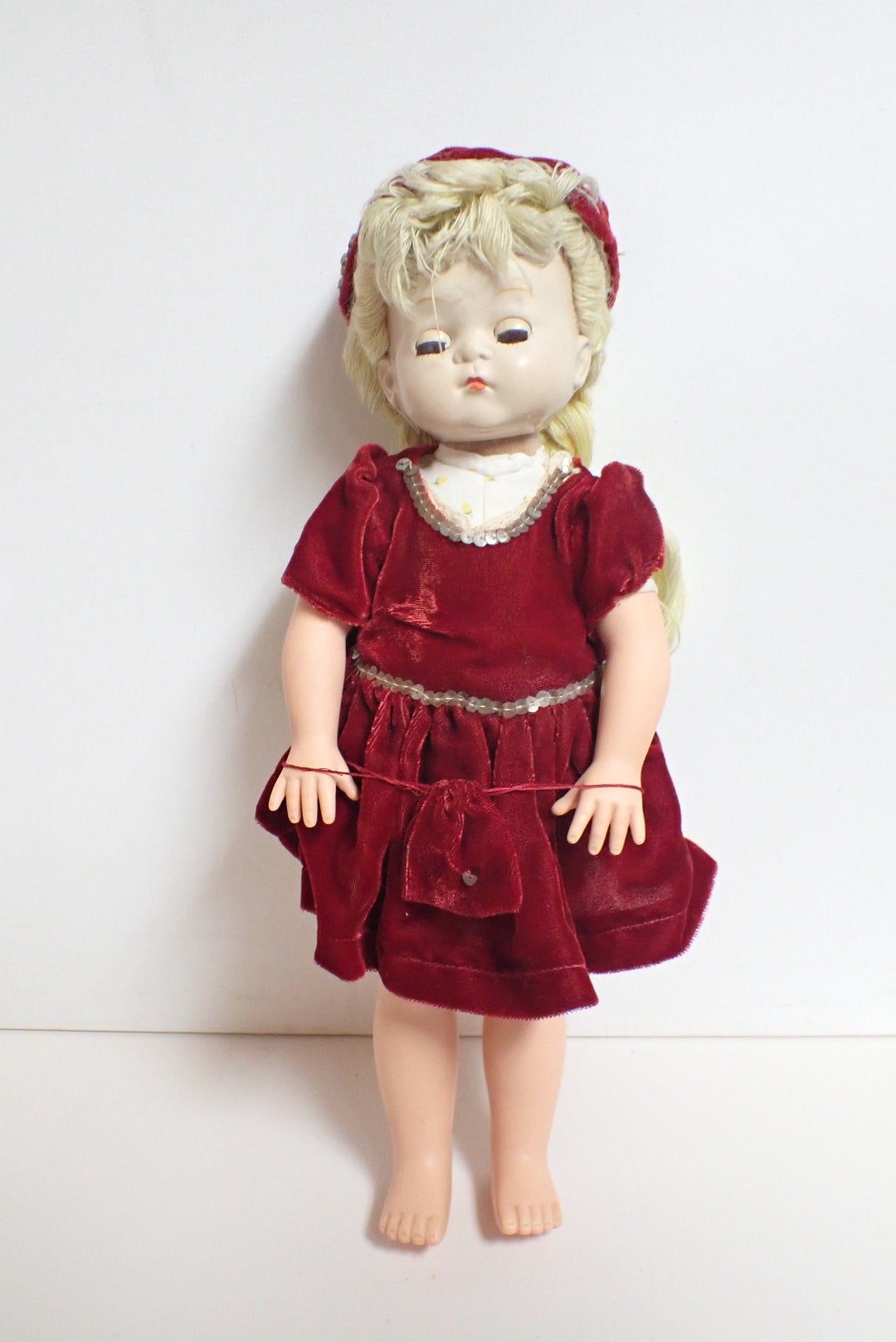 Vintage 15 Ideal Baby Doll Original Dress Composition Etsy