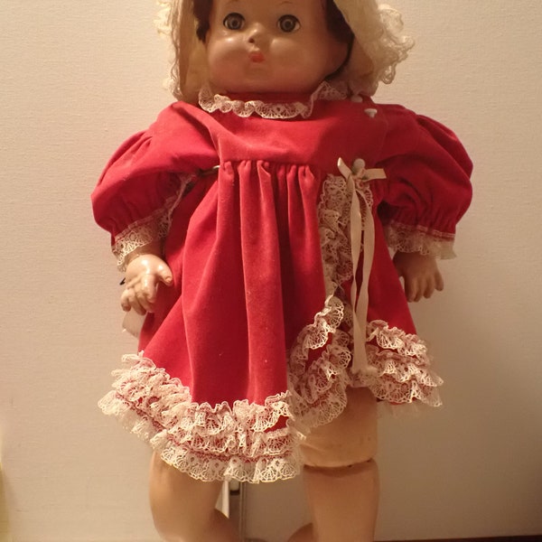 Poupée Ancienne Effanbee Baby Tinette – Composite 18cm – USA – Fille