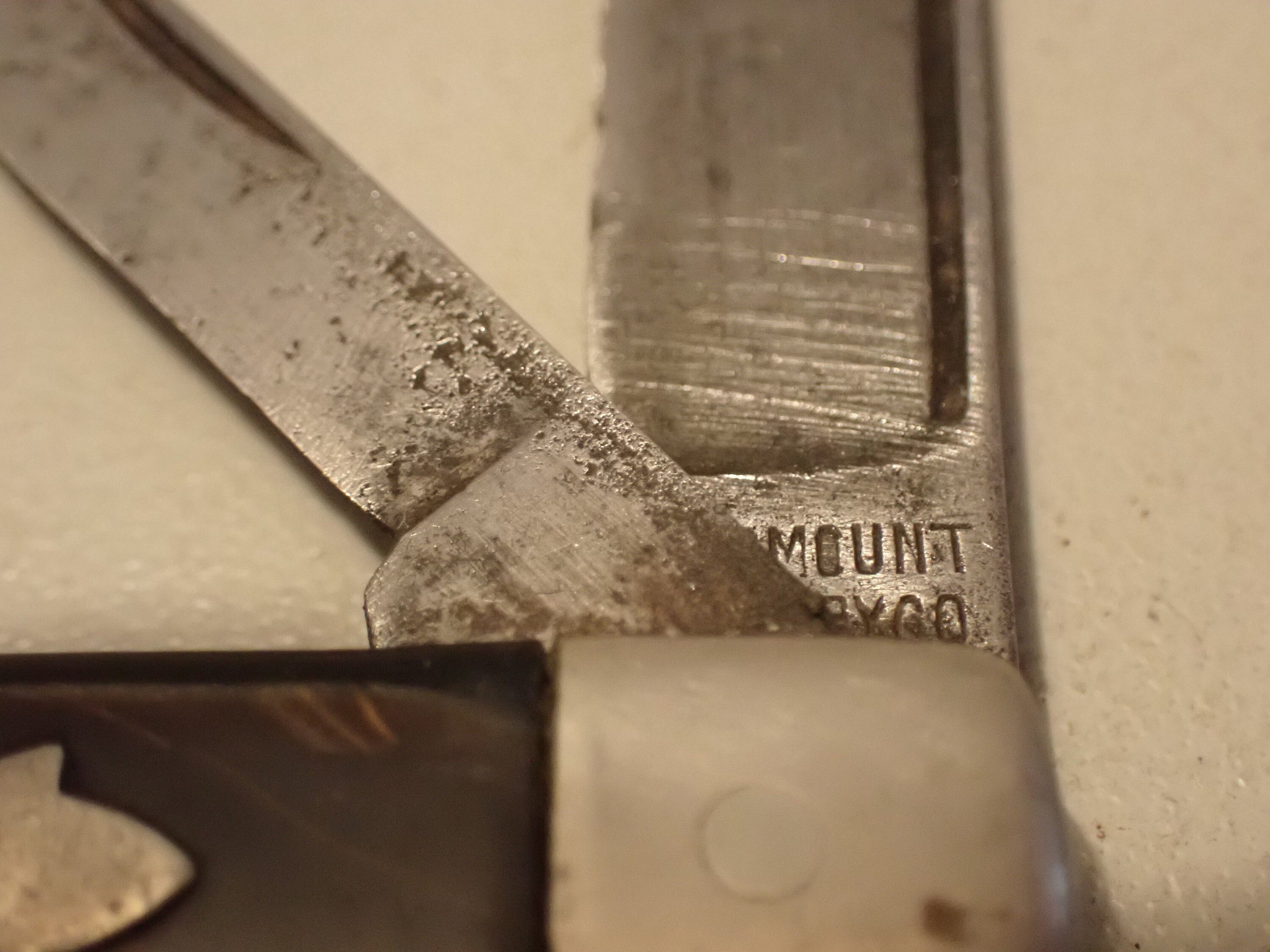 Vintage Fairmount Cutlery Co 2 Blade Pocket Knife Etsy