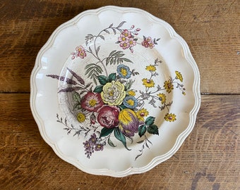 Beautiful old Spode Copeland Gainsborough floral large plate