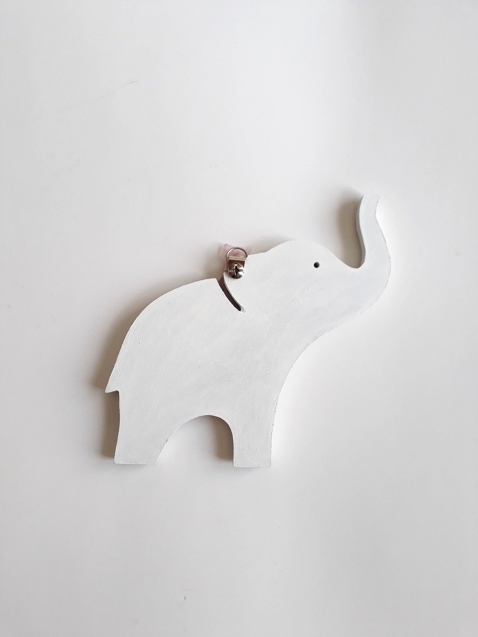 Pink Elephant Nursery Decor Elephant Baby Shower Baby Wall Etsy