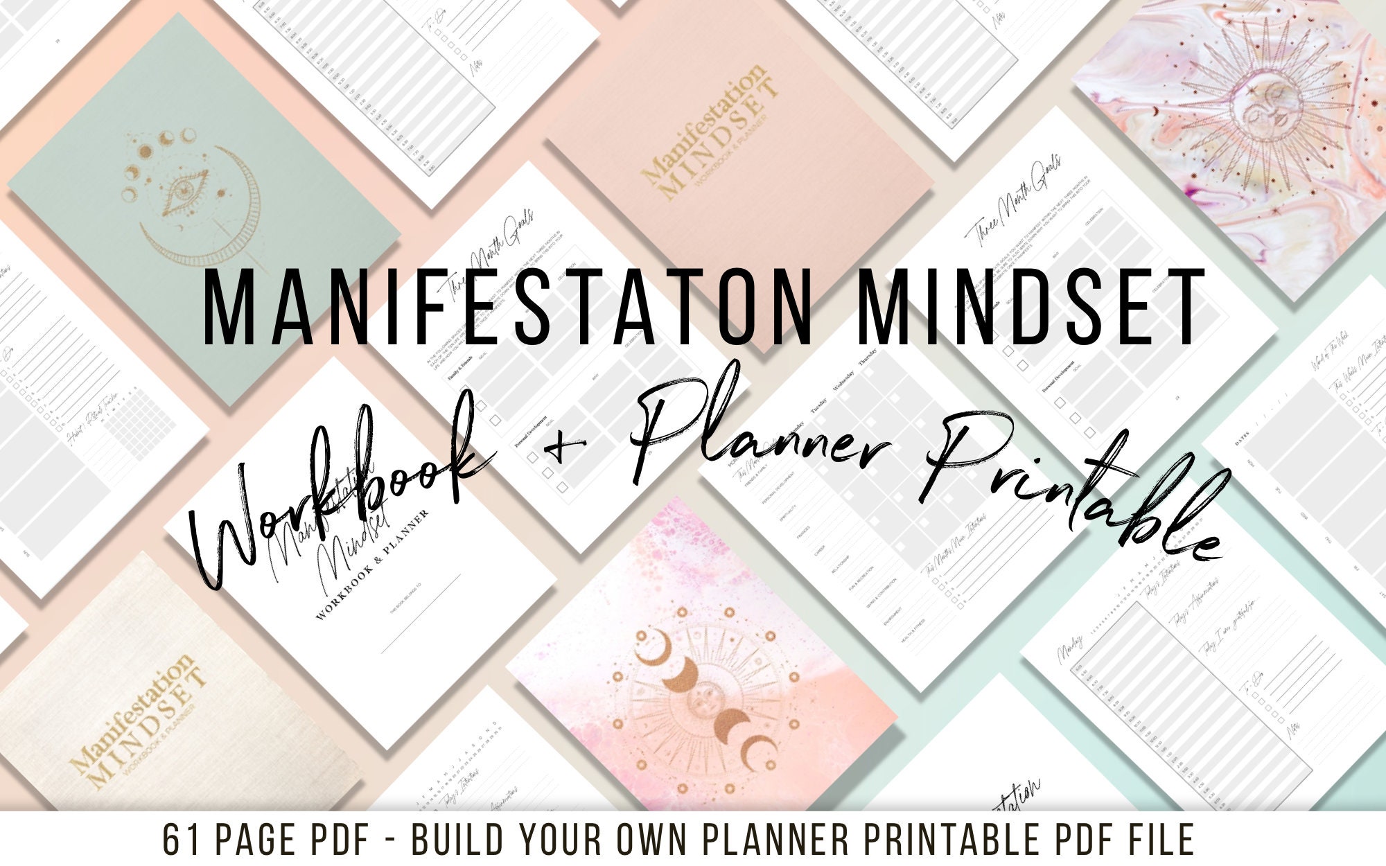Printable Manifesting Journal Manifestation Journal | Etsy