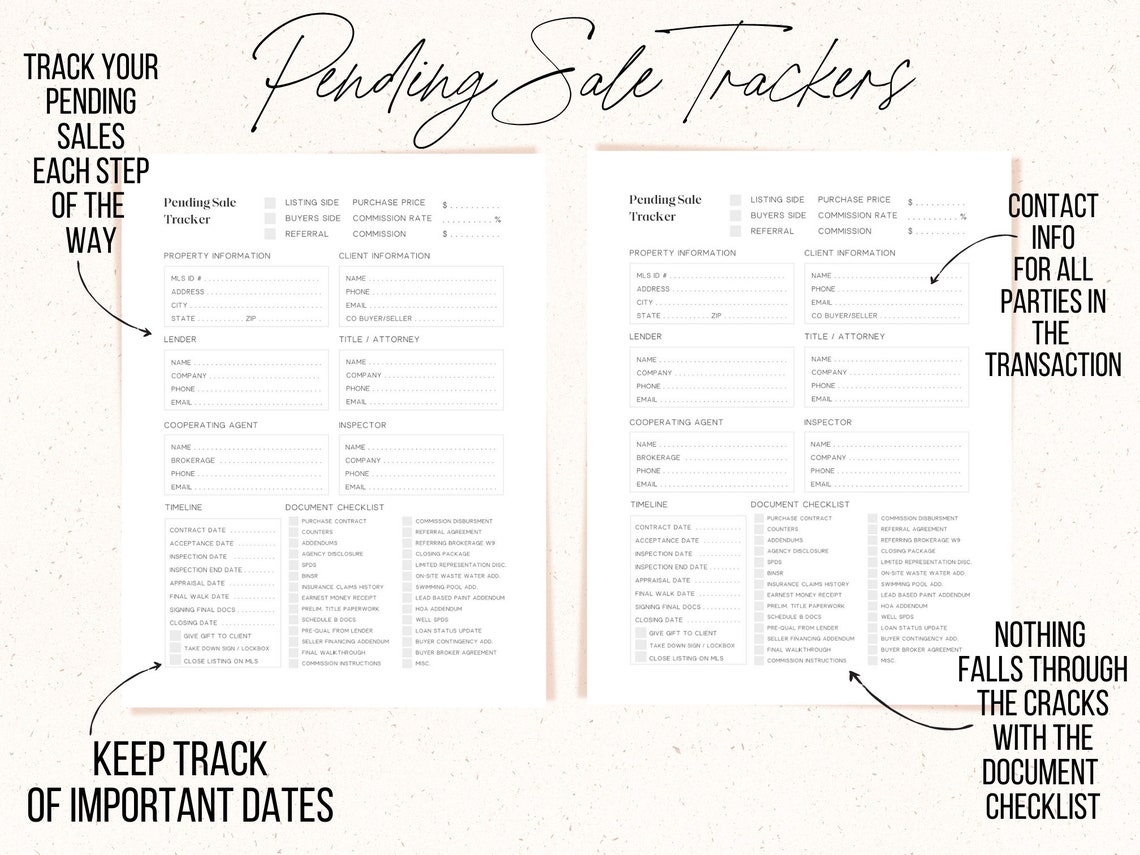 Ultimate Real Estate Agent Planner Printable Realtor Planner - Etsy