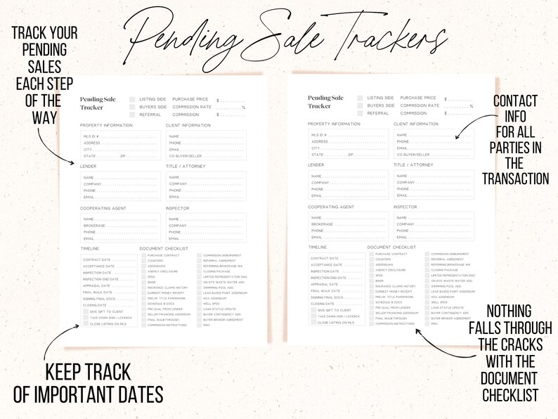 Ultimate Real Estate Agent Planner Printable Realtor Planner - Etsy