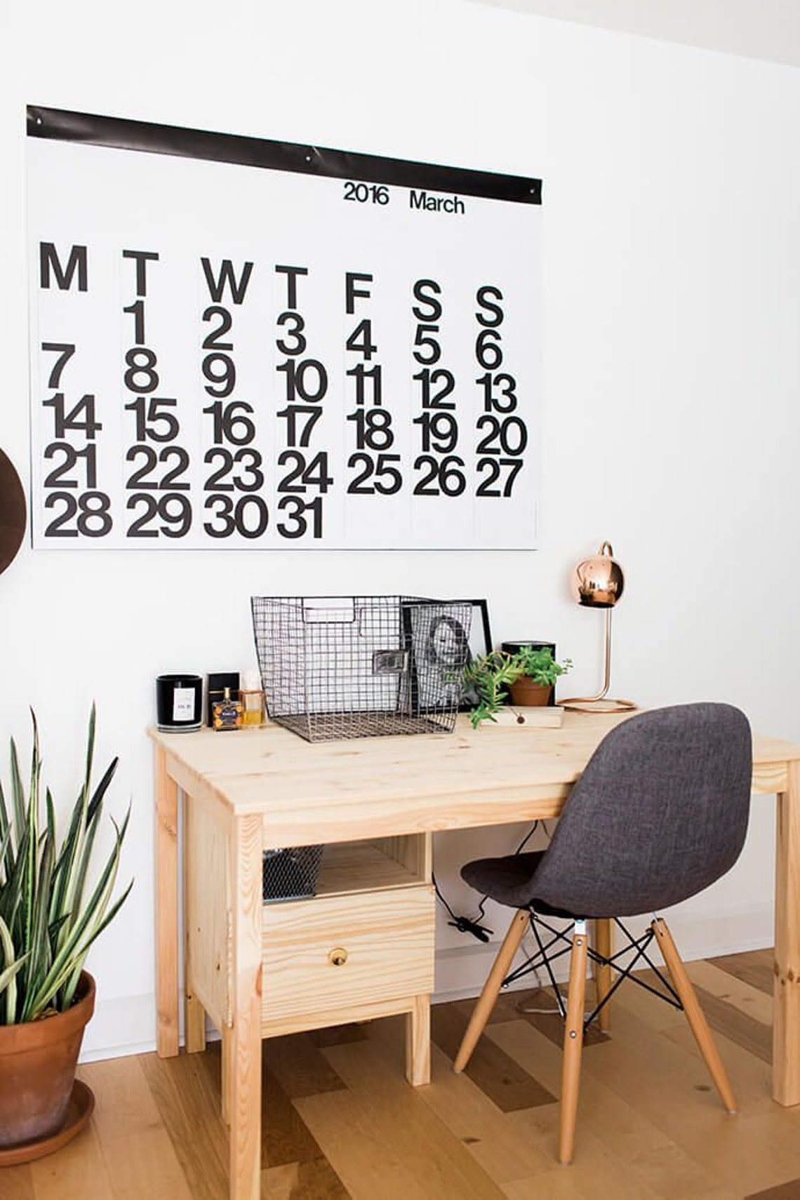 2021 Extra Large Wall Calendar Printable | Etsy