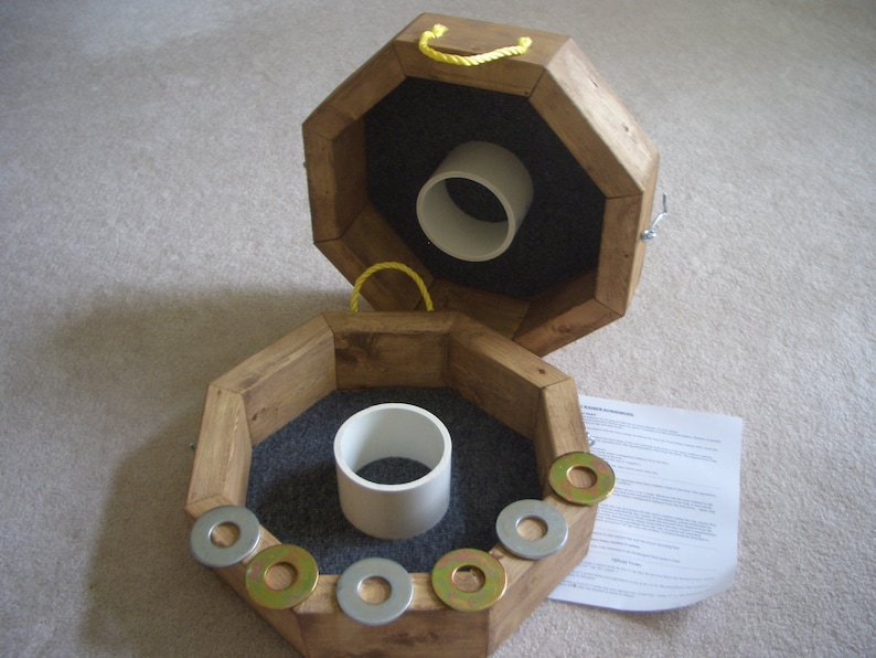 OHIO WASHER Horseshoes Pitching/toss Game OCTAGON the Etsy