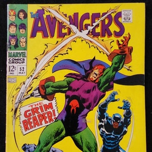Avengers #52 May 1968 (Black Panther Joins the Avengers)