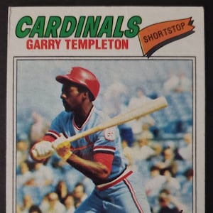 1977 Topps Baseball Garry Templeton Rookie (#161)