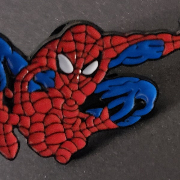 Spiderman Inspired Enamel Pin