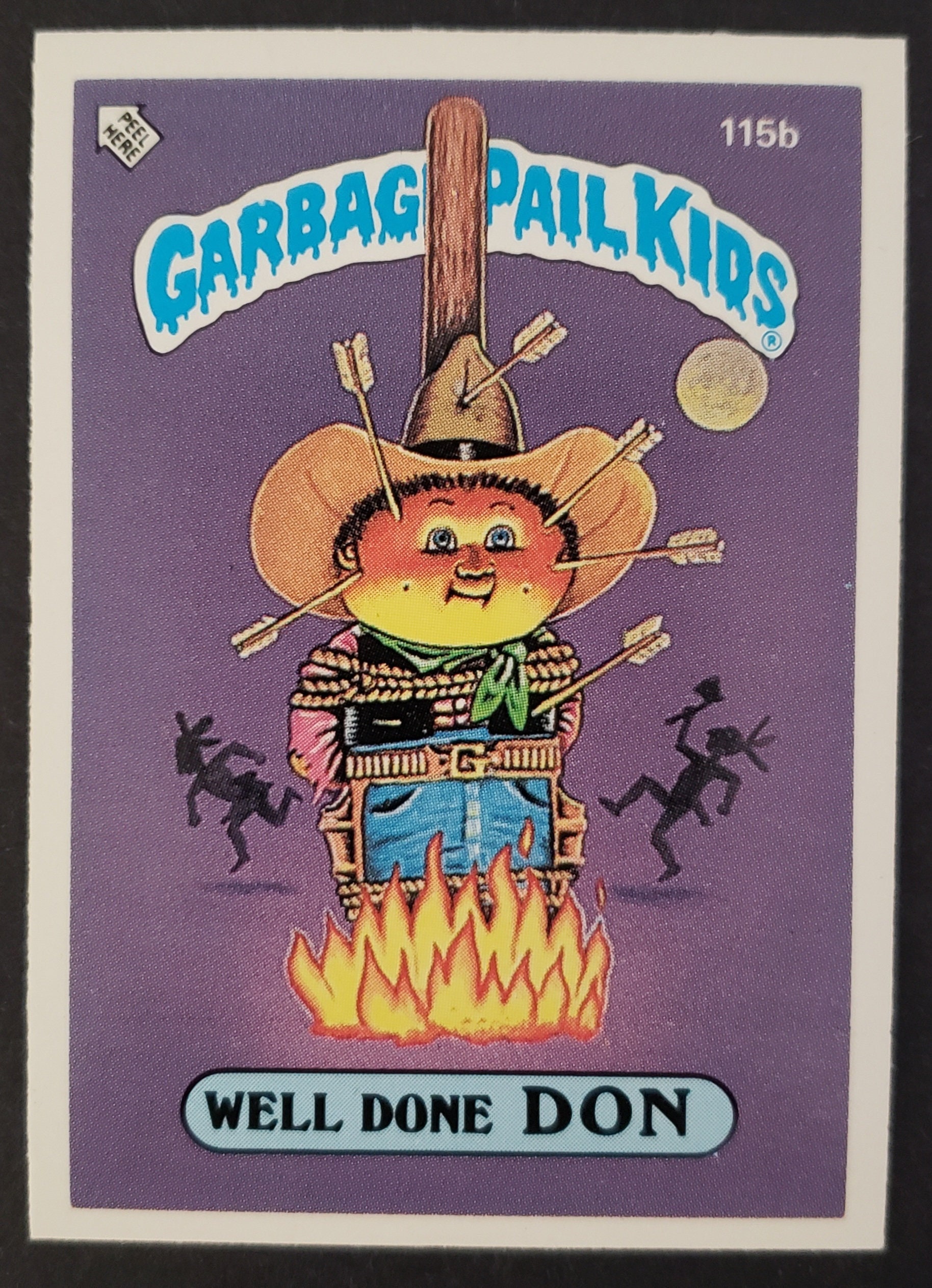 Carte les Crados - Garbage Pail Kids Bonus Stickers Rare Trim Jim
