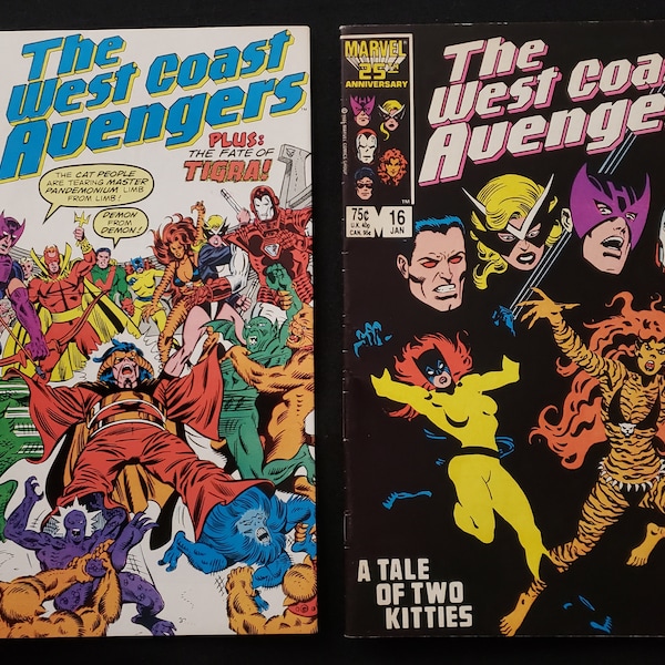 West Coast Avengers #15 And #16 1986/1987