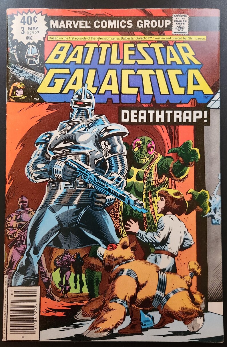 Battlestar Galactica #3 Marvel Comics (may 1979) - Etsy