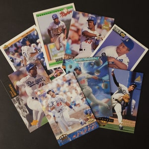 Raul Mondesi Assorted 1990s Lot of 8 Cards (Rookies)