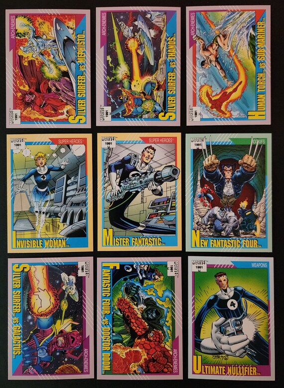 1991 マーベル・ユニバース シリーズ2 レギュラーカード全162種 1991 Marvel Universe Series 2 Trading Card COMPLETE BASE SET #1