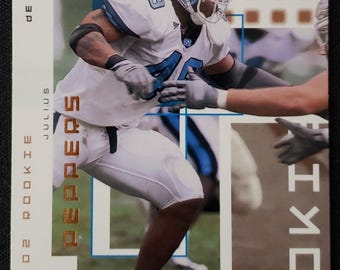 2002 Upper Deck MVP Julius Peppers RC #269