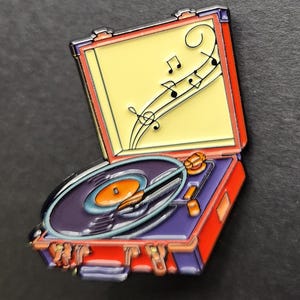 Record Player Pin