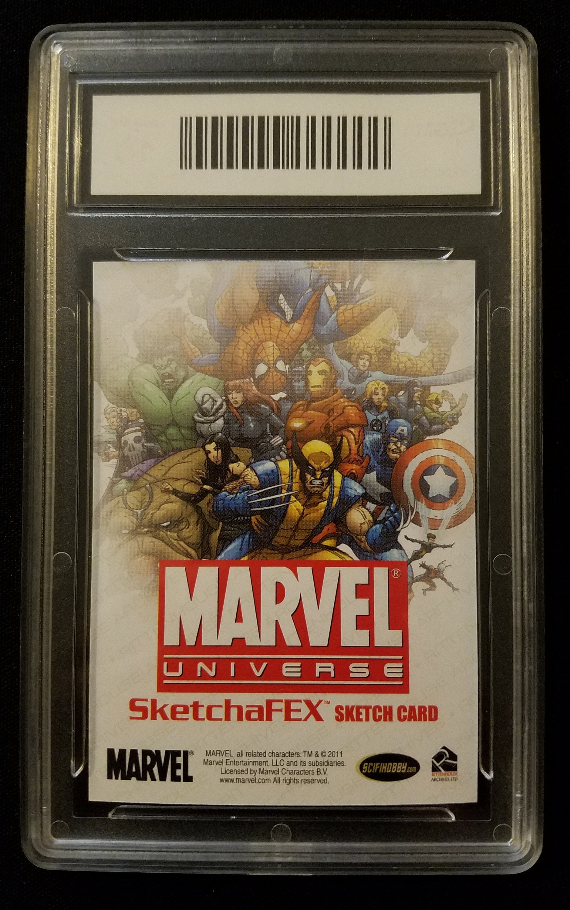 全2枚セット スケッチカード Rittenhouse Marvel 2014 Rittenhouse Marvel 75th Anniversary You Pick the Card