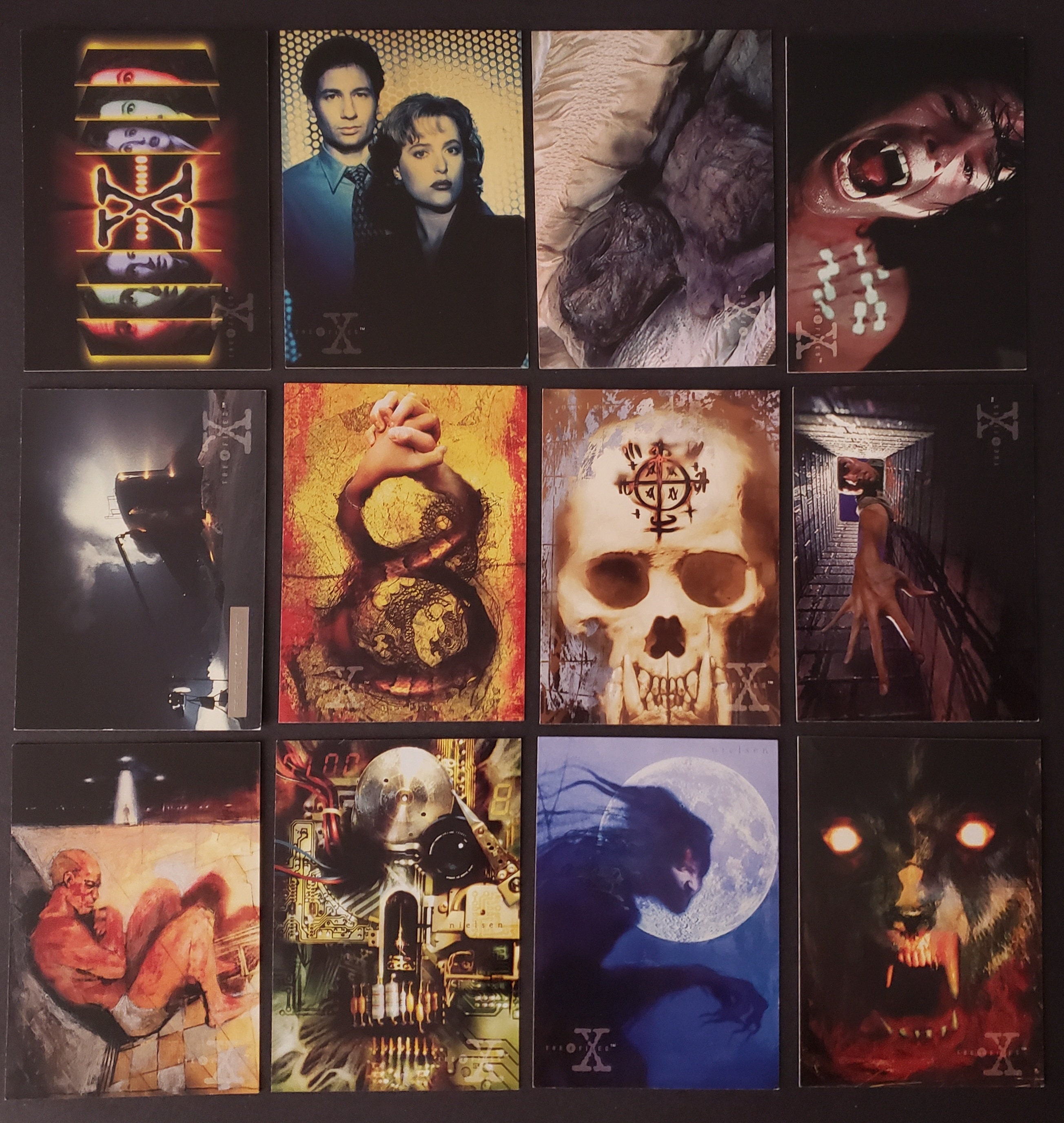 1996 Xfiles Trading Cards Lot of 30 Cards Etsy