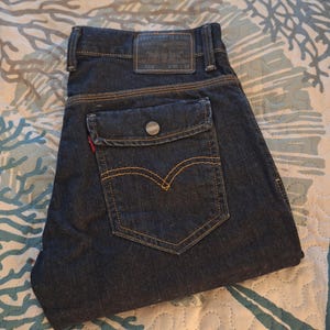Vintage Mens Levis 514 Straight Leg Jeans W30 L32