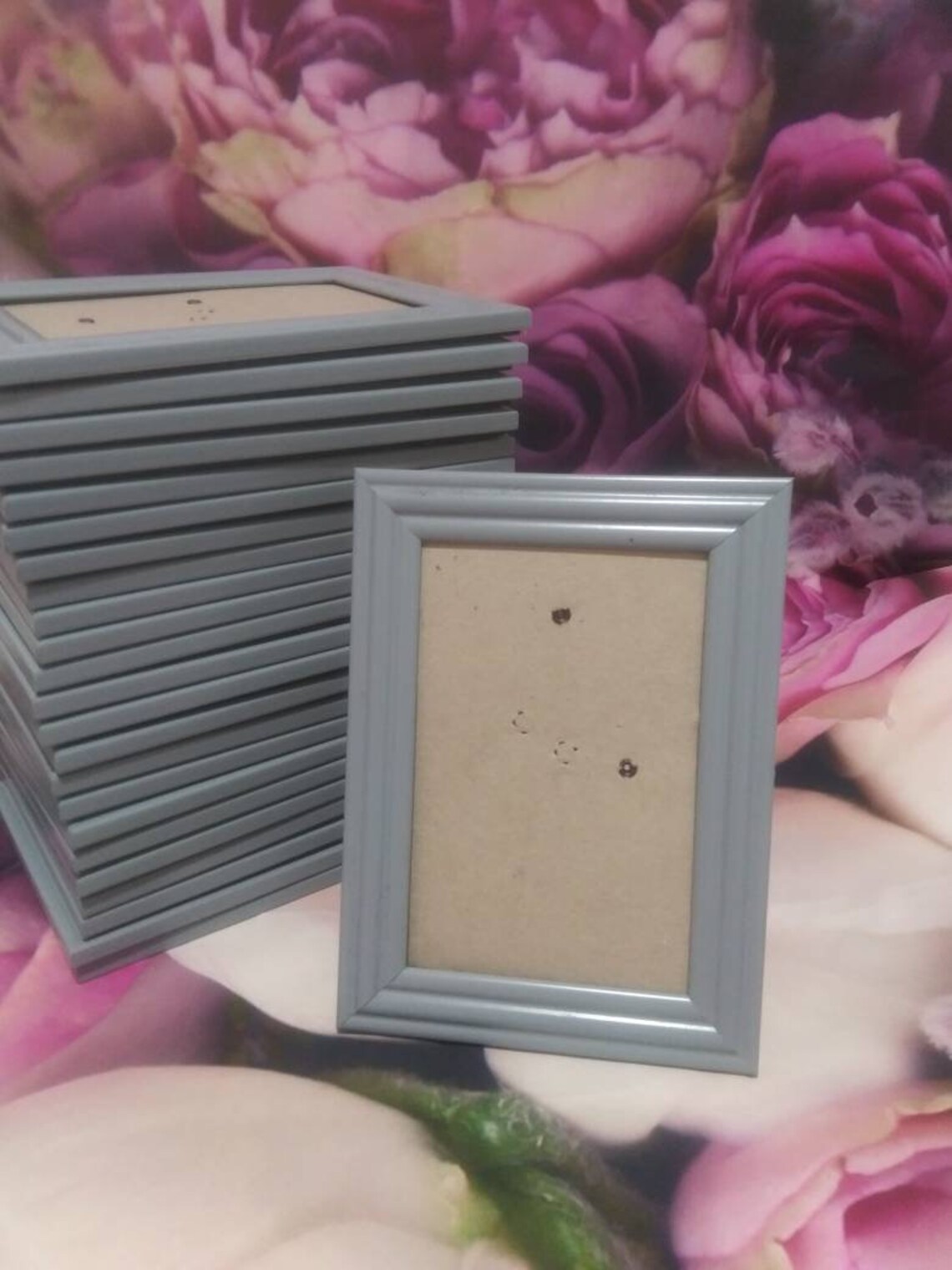 Bulk of 20 Gray 4x6 Plastic Photo Frame / Picture Frame / Etsy