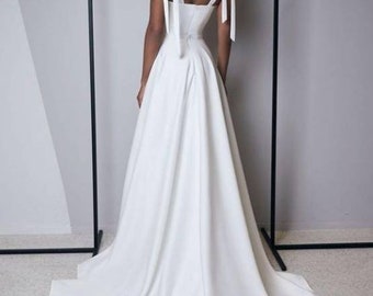 Wedding # custom made dress #