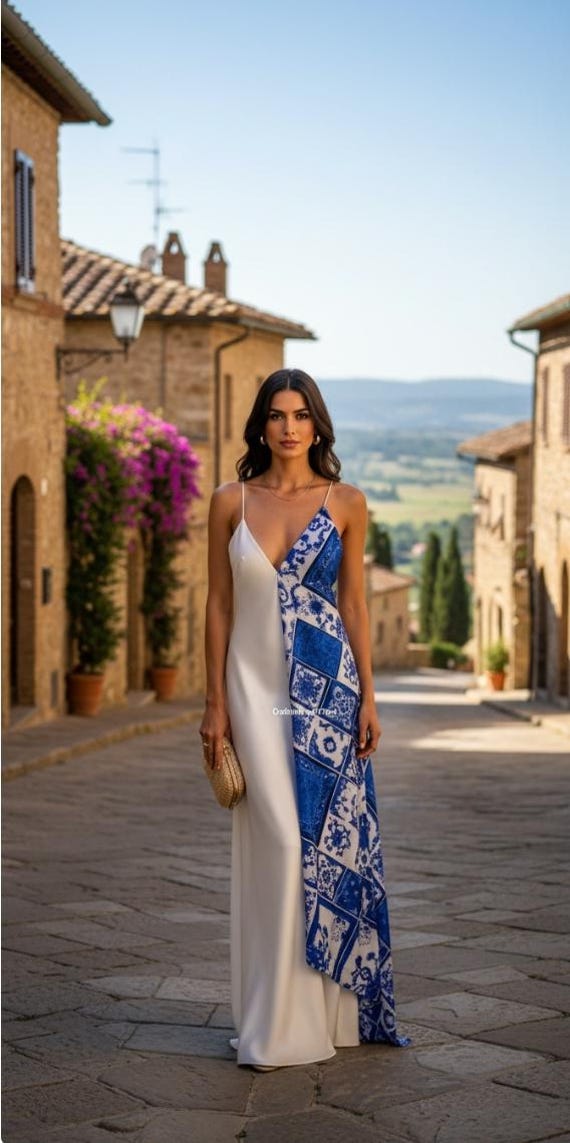 sachin and babi light blue dress 15 Italian Summer Wedding Guest Dresses