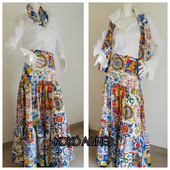 majolica skirt