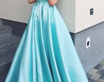 Abito blu tiffany | Etsy Italia