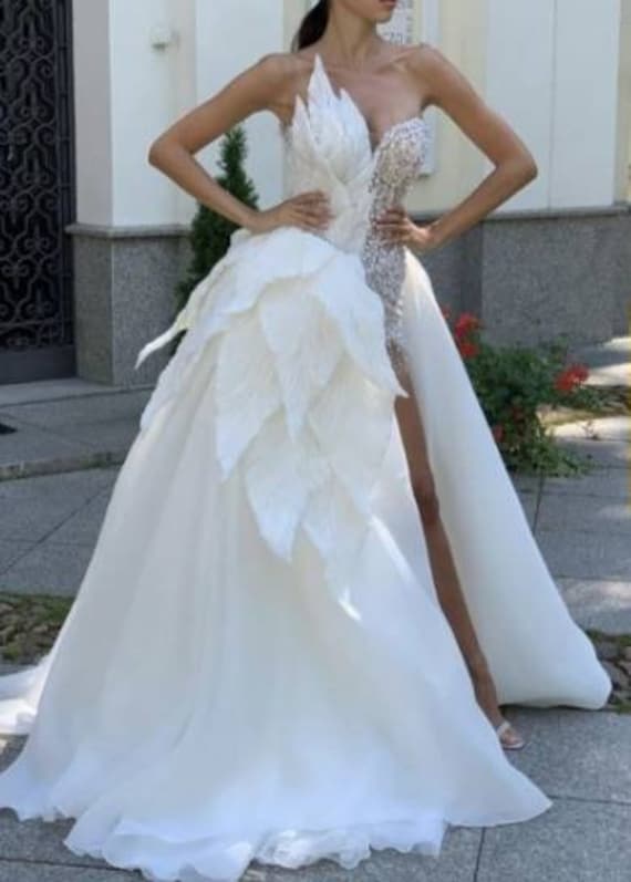 Maxi Dress # Wedding #custom Made Size S or M - Etsy