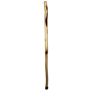 56&#39;&#39; Trail Stick for XL Hand, Mostly Straight, 450lbs Max Wt, Bariatric Burly Jo Staff, Polished Diamond Willow Wood, Handcrafted in MN, USA