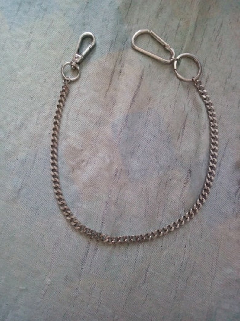 Minimalist Single Chain Wallet Chain Grunge Vintage Punk Emo Etsy France