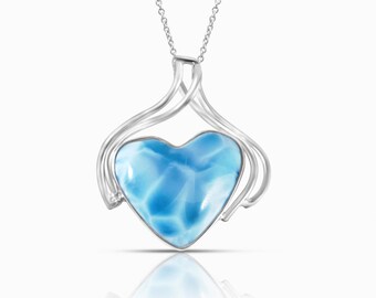Larimar Pendant - Touch Of Love