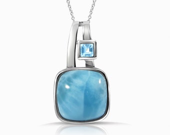 Larimar Pendant Luisa