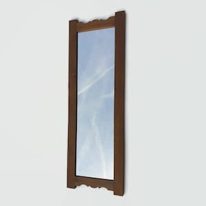 mirror with reclaimed wood frame