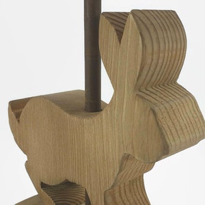 Wooden table lamp image 3