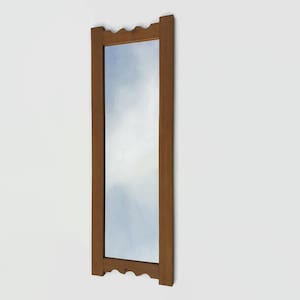 mirror with reclaimed wood frame