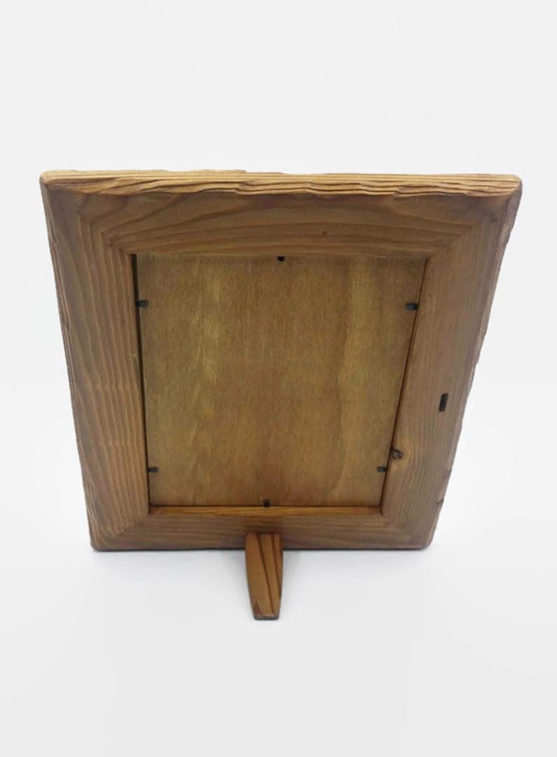 MINI CORNICE PER Da Tavolo Legno Massello Quadro Portafoto Impostare